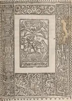 An illustration from La Pragmatique Sanction en françoys avec Guillermus Paraldi de la pluralité des bénéfices. (1508)