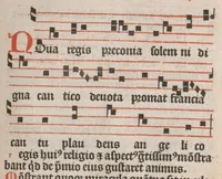 An illustration from [Psalterium Parisiense :] Psalterium ad usum Parisiensem cum invitatoriis antiphonisque. Hymni. Commune Sanctorum. Missae de sancto Spiritu, de Beata Virgine Maria et de defunctis.