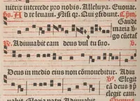 Picture 16 of 26 from [Psalterium Parisiense :] Psalterium ad usum Parisiensem cum invitatoriis antiphonisque. Hymni. Commune Sanctorum. Missae de sancto Spiritu, de Beata Virgine Maria et de defunctis., leaf 441