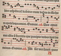 Picture 20 of 26 from [Psalterium Parisiense :] Psalterium ad usum Parisiensem cum invitatoriis antiphonisque. Hymni. Commune Sanctorum. Missae de sancto Spiritu, de Beata Virgine Maria et de defunctis., leaf 476