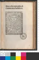 An illustration from Buccolica cum commento familiari