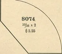 Picture 14 of 68 from Official moulding book (illustrated). (1897), leaf 11