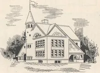 An illustration from Architecture ventilation and furnishing of school houses (1892)