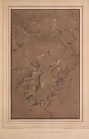 Picture 16 of 45 from Original designs of the most celebrated masters of the Bolognese, Roman, Florentine, and Venetian schools; comprising some of the works of Leonardo da Vinci, the Caracci, Claude Lorraine, Raphael, Michel Angelo, the Poussins, and others, in His Majesty's collection; (1812), leaf 148
