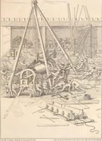 An illustration from Original designs of the most celebrated masters of the Bolognese, Roman, Florentine, and Venetian schools; comprising some of the works of Leonardo da Vinci, the Caracci, Claude Lorraine, Raphael, Michel Angelo, the Poussins, and others, in His Majesty's collection; (1812)