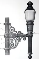Picture 22 of 49 from Ornamental Street Lamp Posts, Mast Arms and Brackets (1914), leaf 37
