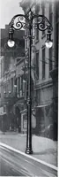 An illustration from Ornamental Street Lamp Posts, Mast Arms and Brackets (1914)