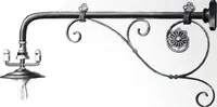 An illustration from Ornamental Street Lamp Posts, Mast Arms and Brackets (1914)