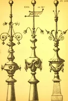 An illustration from Ornements pour l'architecture en zinc, cuivre, tole & plomb : travaux d'art sur dessins croquis & devis. (1912)