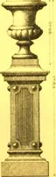 An illustration from Ornements pour l'architecture en zinc, cuivre, tole & plomb : travaux d'art sur dessins croquis & devis. (1912)