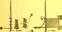 An illustration from Ornements pour l'architecture en zinc, cuivre, tole & plomb : travaux d'art sur dessins croquis & devis. (1912)