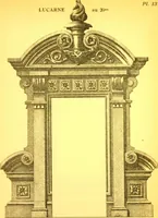 An illustration from Ornements pour l'architecture en zinc, cuivre, tole & plomb : travaux d'art sur dessins croquis & devis. (1912)