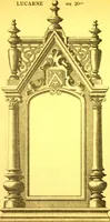 An illustration from Ornements pour l'architecture en zinc, cuivre, tole & plomb : travaux d'art sur dessins croquis & devis. (1912)