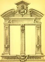 An illustration from Ornements pour l'architecture en zinc, cuivre, tole & plomb : travaux d'art sur dessins croquis & devis. (1912)