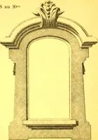 An illustration from Ornements pour l'architecture en zinc, cuivre, tole & plomb : travaux d'art sur dessins croquis & devis. (1912)