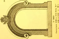 An illustration from Ornements pour l'architecture en zinc, cuivre, tole & plomb : travaux d'art sur dessins croquis & devis. (1912)
