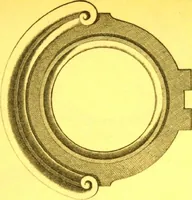An illustration from Ornements pour l'architecture en zinc, cuivre, tole & plomb : travaux d'art sur dessins croquis & devis. (1912)