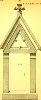 An illustration from Ornements pour l'architecture en zinc, cuivre, tole & plomb : travaux d'art sur dessins croquis & devis. (1912)