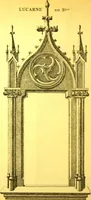 An illustration from Ornements pour l'architecture en zinc, cuivre, tole & plomb : travaux d'art sur dessins croquis & devis. (1912)