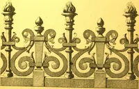 An illustration from Ornements pour l'architecture en zinc, cuivre, tole & plomb : travaux d'art sur dessins croquis & devis. (1912)