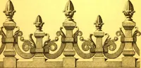 An illustration from Ornements pour l'architecture en zinc, cuivre, tole & plomb : travaux d'art sur dessins croquis & devis. (1912)