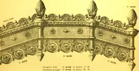 An illustration from Ornements pour l'architecture en zinc, cuivre, tole & plomb : travaux d'art sur dessins croquis & devis. (1912)