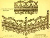 An illustration from Ornements pour l'architecture en zinc, cuivre, tole & plomb : travaux d'art sur dessins croquis & devis. (1912)