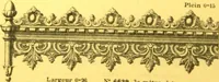 Picture 370 of 419 from Ornements pour l'architecture en zinc, cuivre, tole & plomb : travaux d'art sur dessins croquis & devis. (1912), leaf 317