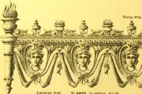 An illustration from Ornements pour l'architecture en zinc, cuivre, tole & plomb : travaux d'art sur dessins croquis & devis. (1912)
