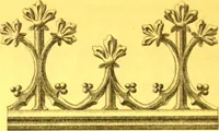 An illustration from Ornements pour l'architecture en zinc, cuivre, tole & plomb : travaux d'art sur dessins croquis & devis. (1912)