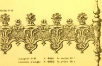 An illustration from Ornements pour l'architecture en zinc, cuivre, tole & plomb : travaux d'art sur dessins croquis & devis. (1912)