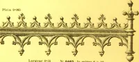An illustration from Ornements pour l'architecture en zinc, cuivre, tole & plomb : travaux d'art sur dessins croquis & devis. (1912)