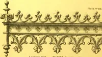An illustration from Ornements pour l'architecture en zinc, cuivre, tole & plomb : travaux d'art sur dessins croquis & devis. (1912)