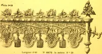Picture 381 of 419 from Ornements pour l'architecture en zinc, cuivre, tole & plomb : travaux d'art sur dessins croquis & devis. (1912), leaf 322