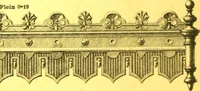 An illustration from Ornements pour l'architecture en zinc, cuivre, tole & plomb : travaux d'art sur dessins croquis & devis. (1912)