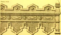 An illustration from Ornements pour l'architecture en zinc, cuivre, tole & plomb : travaux d'art sur dessins croquis & devis. (1912)
