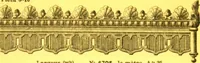 An illustration from Ornements pour l'architecture en zinc, cuivre, tole & plomb : travaux d'art sur dessins croquis & devis. (1912)
