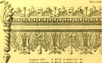 An illustration from Ornements pour l'architecture en zinc, cuivre, tole & plomb : travaux d'art sur dessins croquis & devis. (1912)