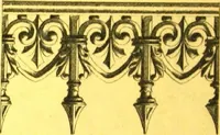 An illustration from Ornements pour l'architecture en zinc, cuivre, tole & plomb : travaux d'art sur dessins croquis & devis. (1912)