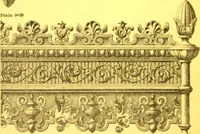 An illustration from Ornements pour l'architecture en zinc, cuivre, tole & plomb : travaux d'art sur dessins croquis & devis. (1912)
