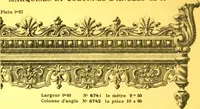 An illustration from Ornements pour l'architecture en zinc, cuivre, tole & plomb : travaux d'art sur dessins croquis & devis. (1912)