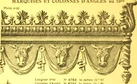Picture 414 of 419 from Ornements pour l'architecture en zinc, cuivre, tole & plomb : travaux d'art sur dessins croquis & devis. (1912), leaf 339