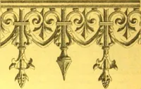 An illustration from Ornements pour l'architecture en zinc, cuivre, tole & plomb : travaux d'art sur dessins croquis & devis. (1912)