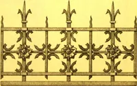 An illustration from Ornements pour l'architecture en zinc, cuivre, tole & plomb : travaux d'art sur dessins croquis & devis. (1912)