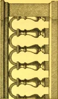 An illustration from Ornements pour l'architecture en zinc, cuivre, tole & plomb : travaux d'art sur dessins croquis & devis. (1912)