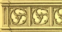 An illustration from Ornements pour l'architecture en zinc, cuivre, tole & plomb : travaux d'art sur dessins croquis & devis. (1912)