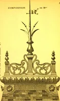 An illustration from Ornements pour l'architecture en zinc, cuivre, tole & plomb : travaux d'art sur dessins croquis & devis. (1912)