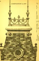 An illustration from Ornements pour l'architecture en zinc, cuivre, tole & plomb : travaux d'art sur dessins croquis & devis. (1912)