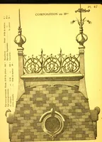 An illustration from Ornements pour l'architecture en zinc, cuivre, tole & plomb : travaux d'art sur dessins croquis & devis. (1912)
