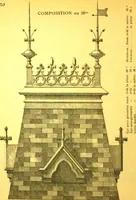 An illustration from Ornements pour l'architecture en zinc, cuivre, tole & plomb : travaux d'art sur dessins croquis & devis. (1912)
